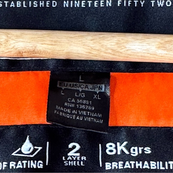 O'Neill Snowboard Ski Jacket Mens L Hooded Waterproof Insulated 2 Layer Shell - Picture 10 of 16